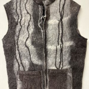 Seine River Felted Wool Vest