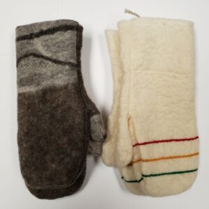 Seine River Felted Mittens